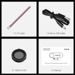 RunCam THUMB Mini-Kamera HD Action FPV 1080P 60FPS 9,8g 150 Grad FOV Gyroflow-Stabilisierung für RC-Drohnen DIY-Teile